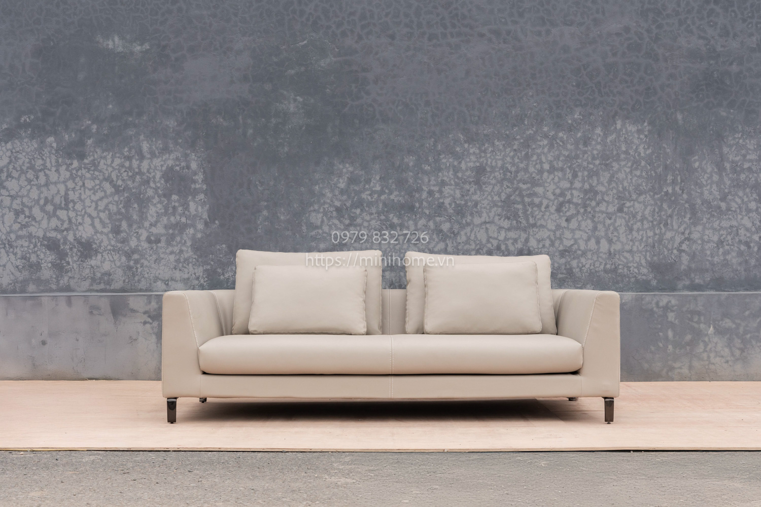 SOFA SFSL03 Da công nghiệp  dài 218cm - Hình ảnh 6