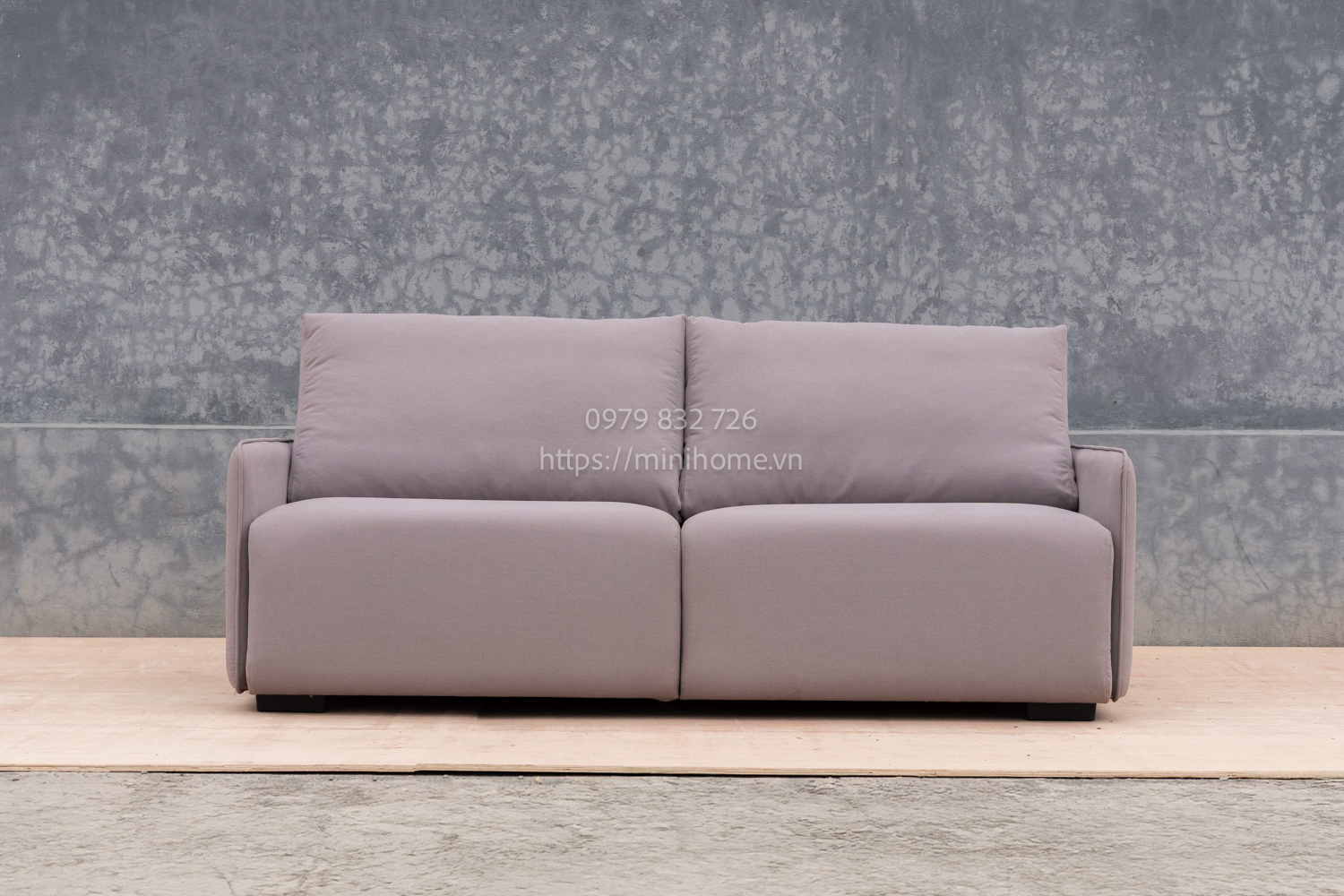 SOFA SFSL12 Vải Màu ghi dài 190cm - Hình ảnh 8