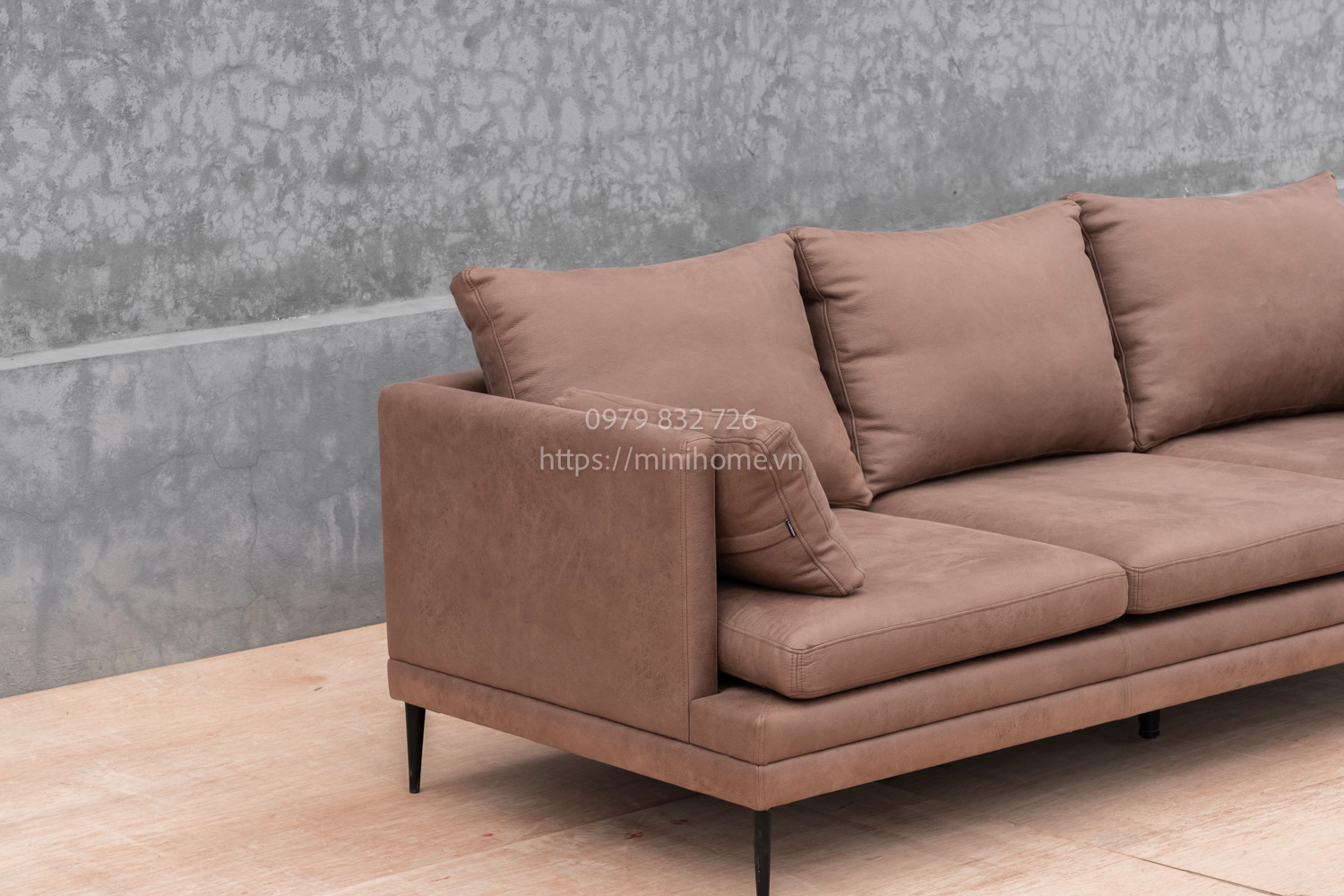 BELLA SFSL17 Da công nghiệp Màu nâu đậm dài 210cm - Hình ảnh 3