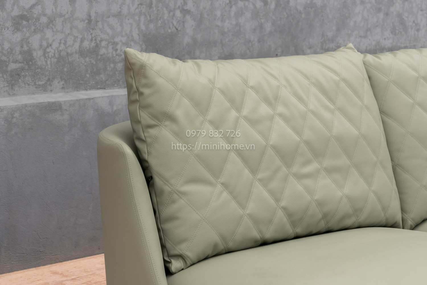 RIMINI SFSL20 Da công nghiệp Màu xanh dài 210cm - Hình ảnh 8